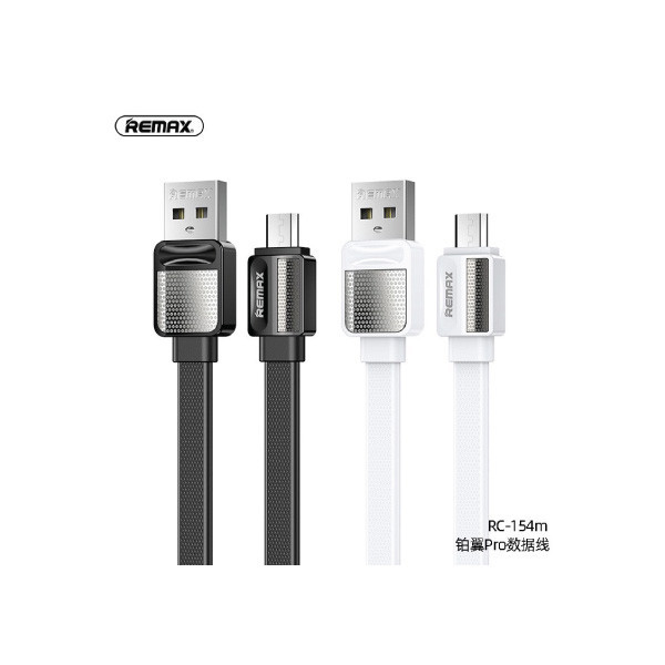 Remax RC-154m (MicroUSB) 2.4A Platinum Pro Fast Charging Data Cable
