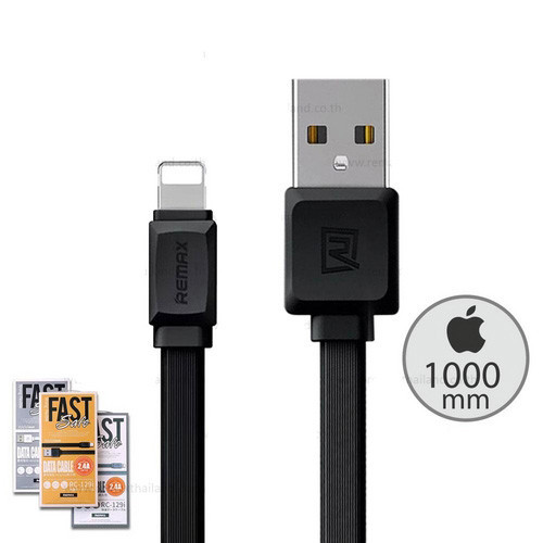 Remax RC-129i Fast Pro (iPhone) 2.4A Fast Charging Data Cable