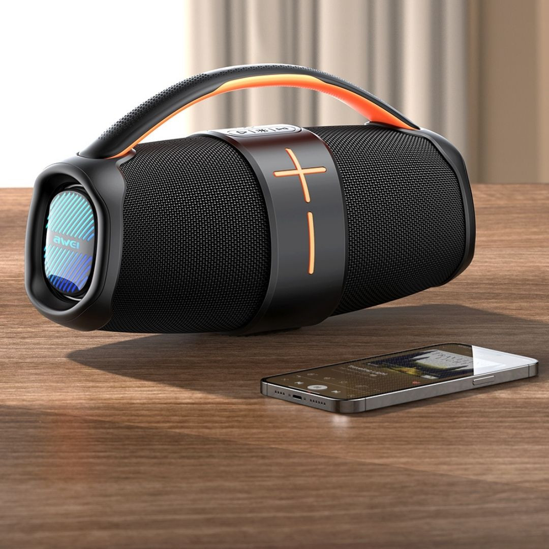 Awei Y887 Portable Outdoor Wireless Bluetooth Dual Speakers